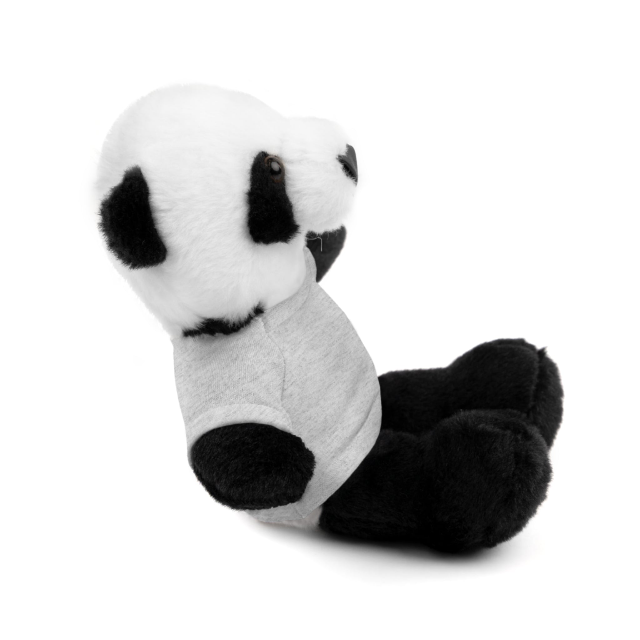 Plush Panda with Custom Tee