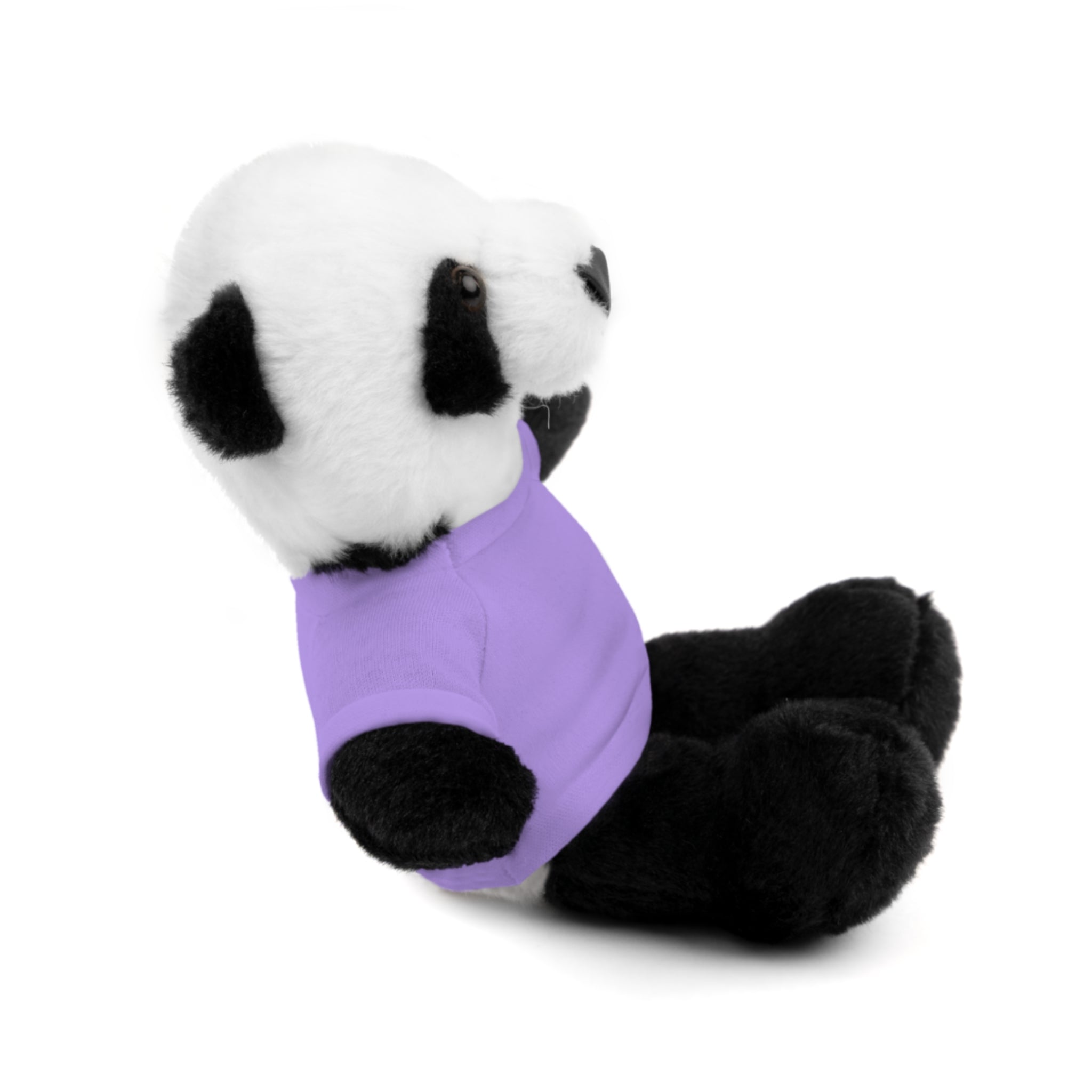 Plush Panda with Custom Tee