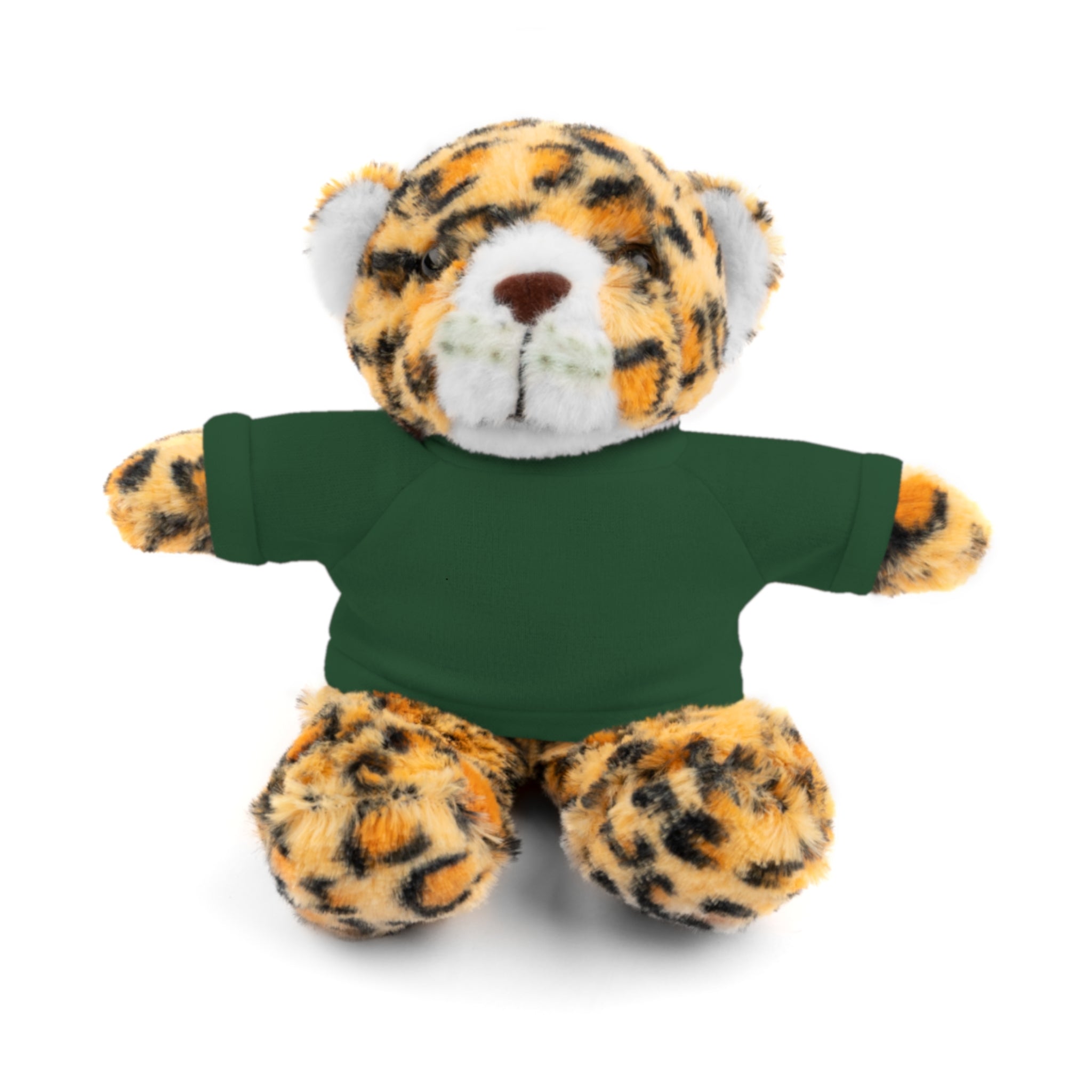 Buy forest-green Plush Jaguar with Custom Tee