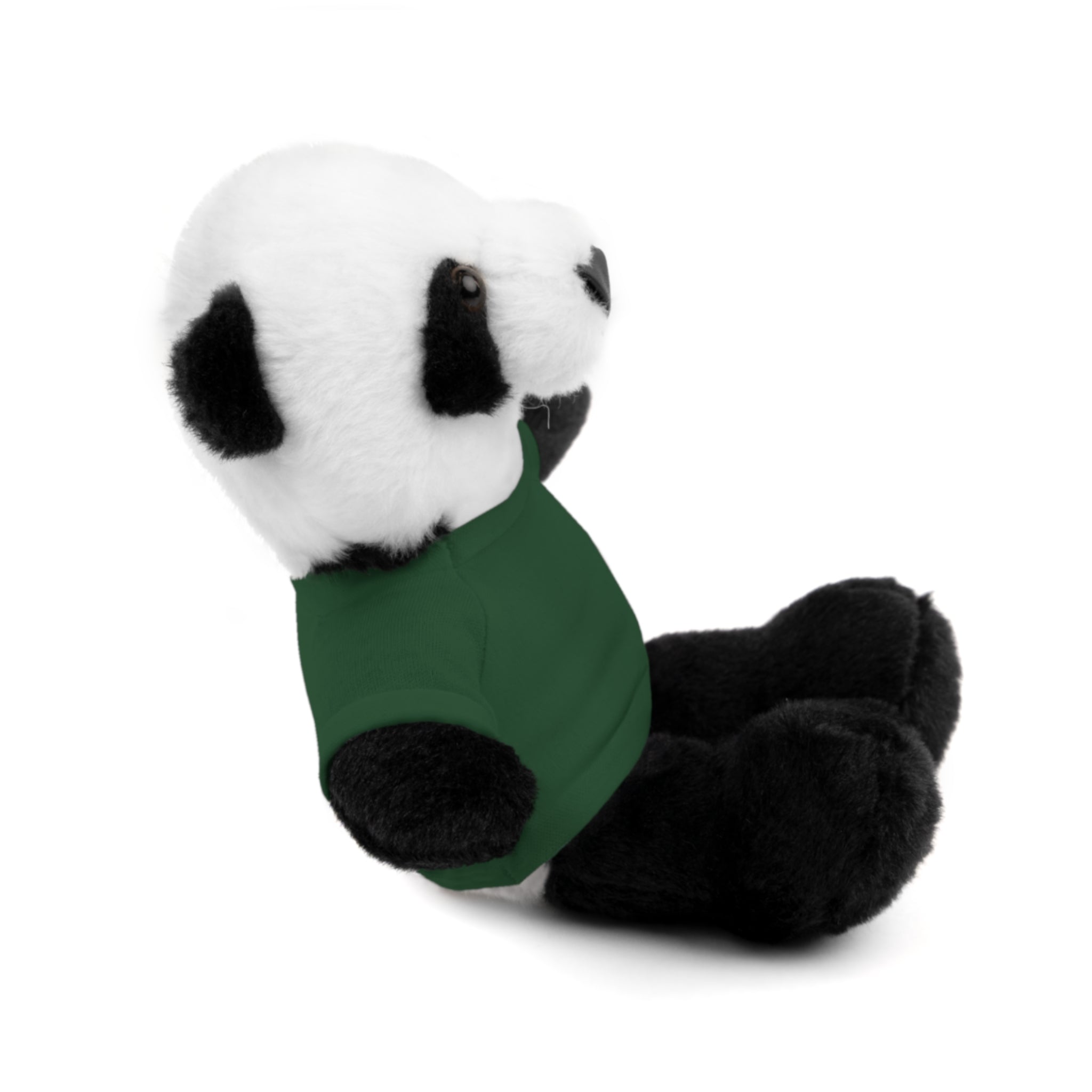 Plush Panda with Custom Tee