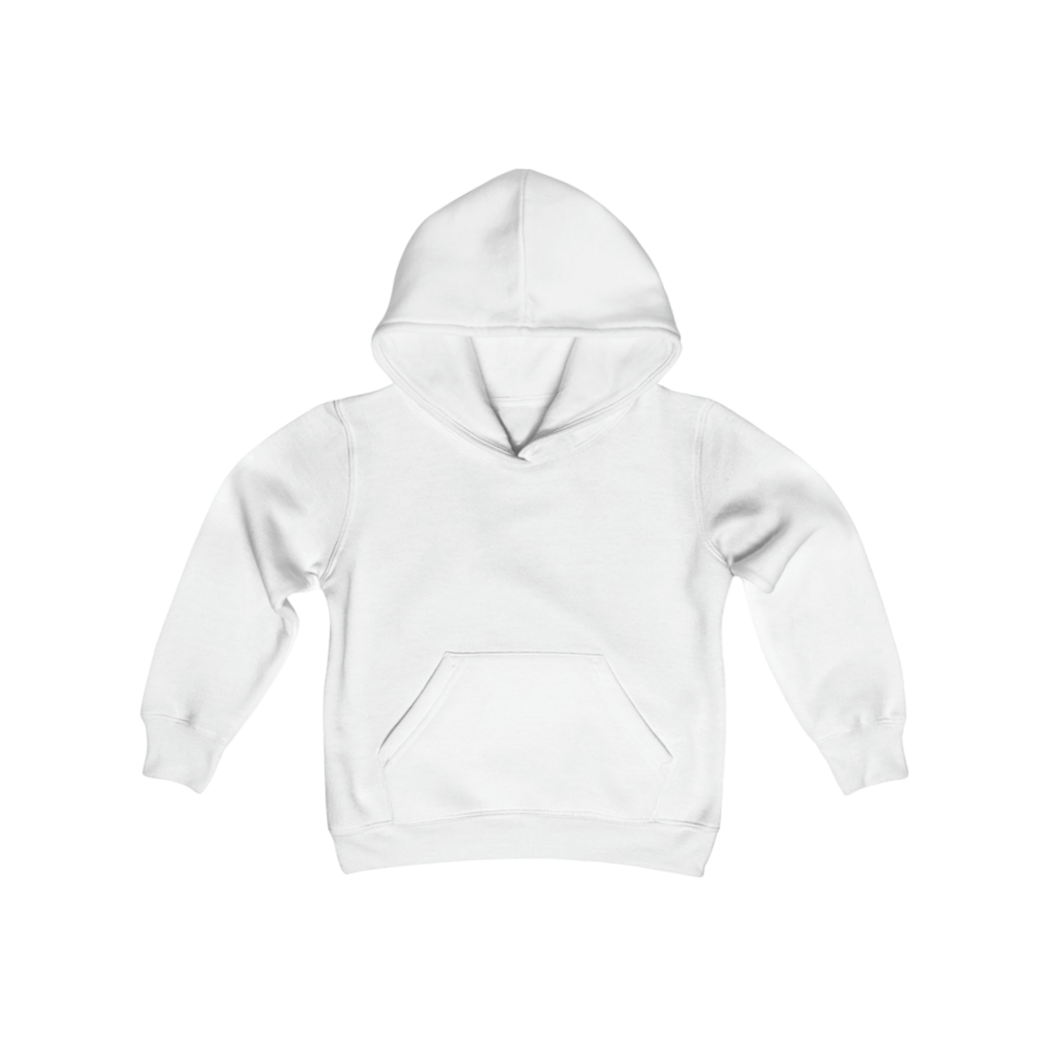 Buy white Youth Hooded Sweathshirt