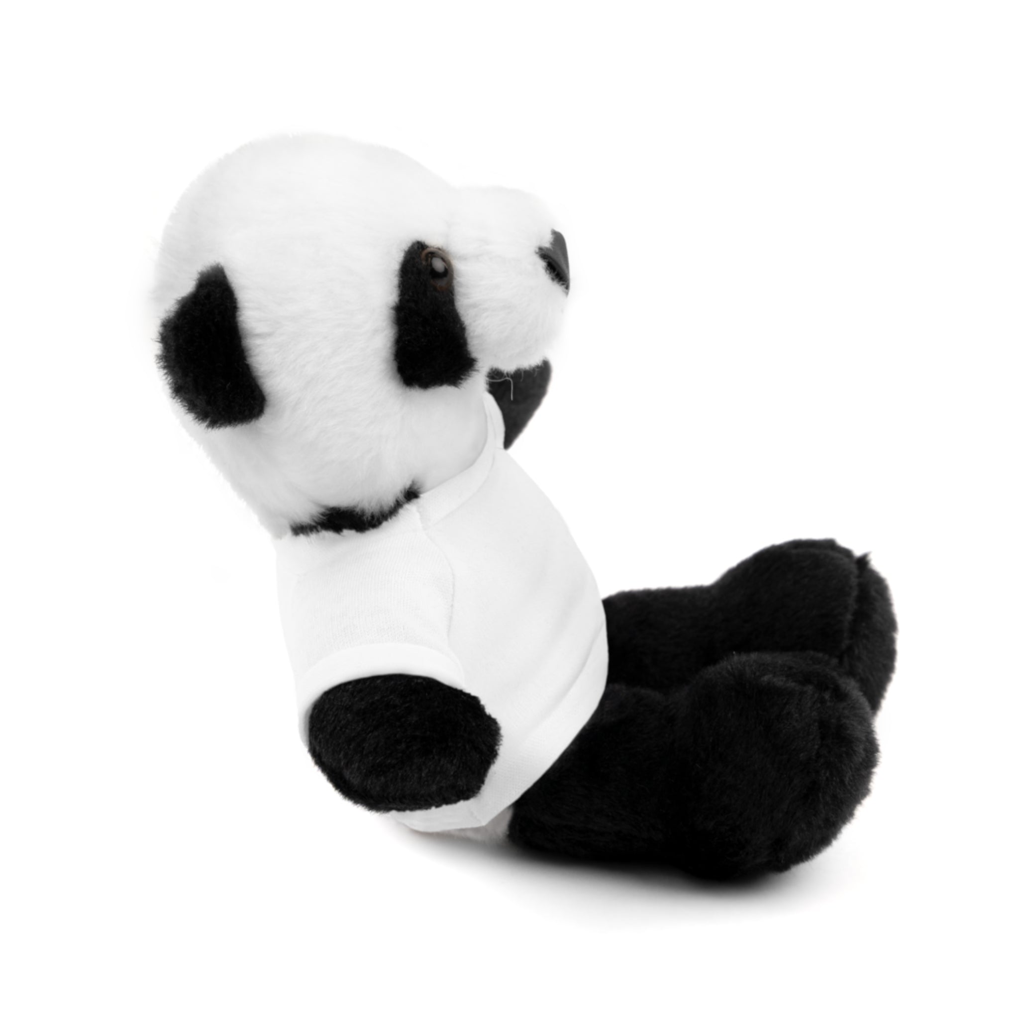 Plush Panda with Custom Tee