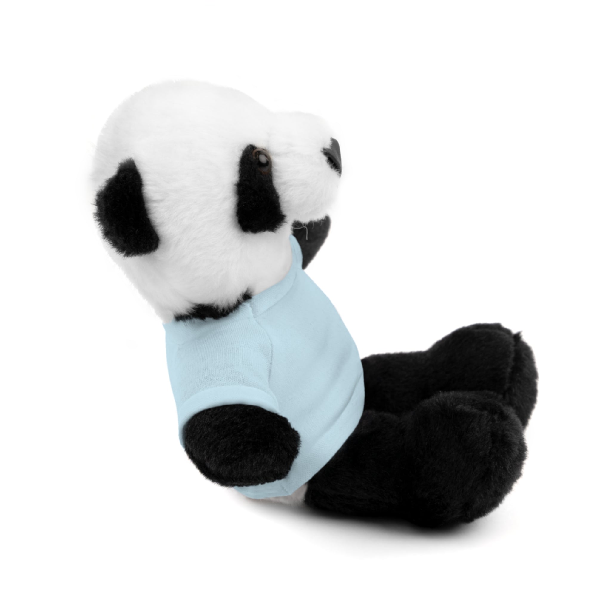 Plush Panda with Custom Tee