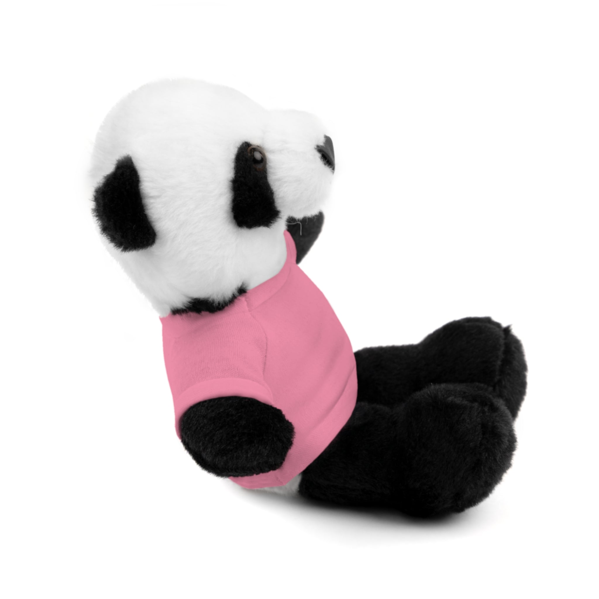 Plush Panda with Custom Tee