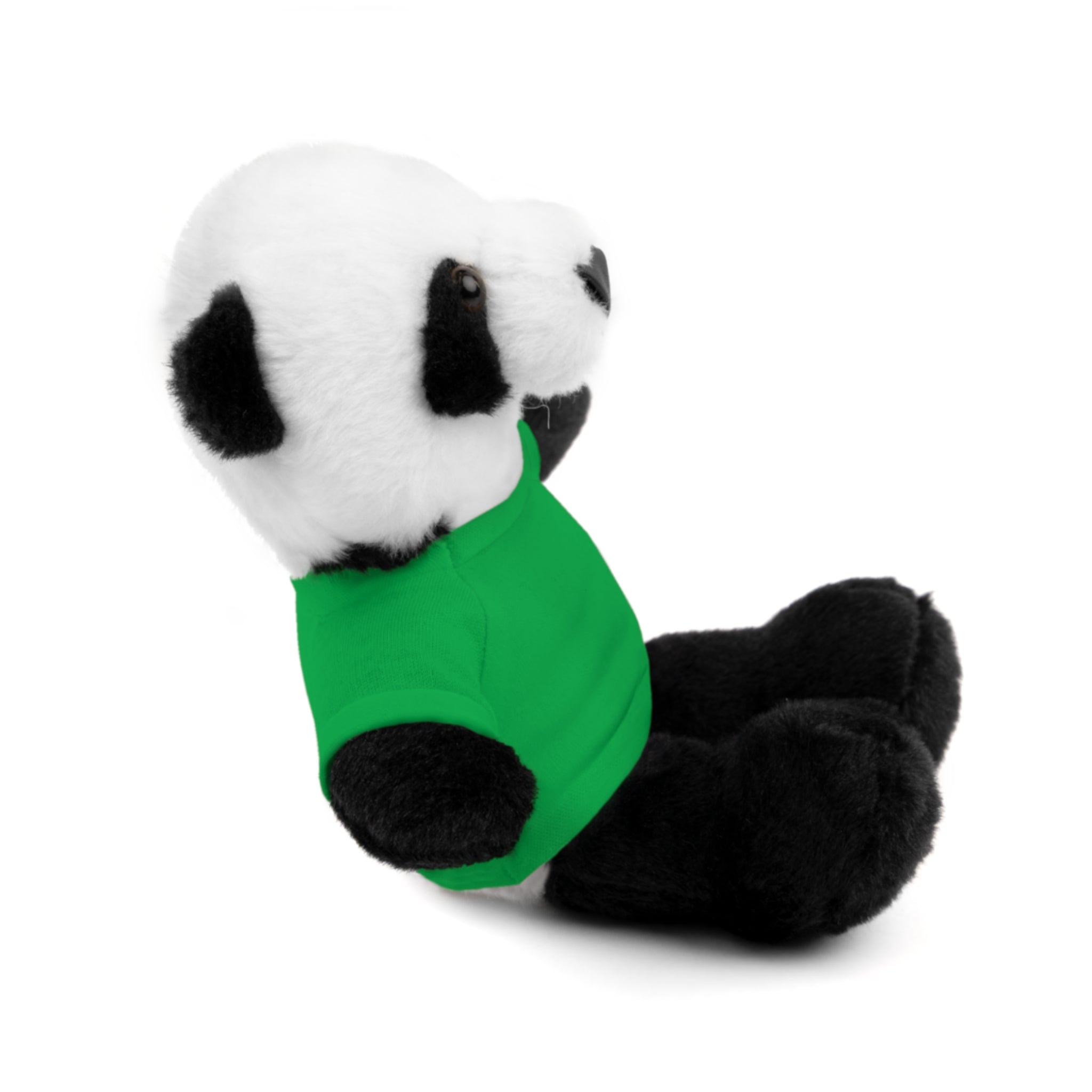 Plush Panda with Custom Tee