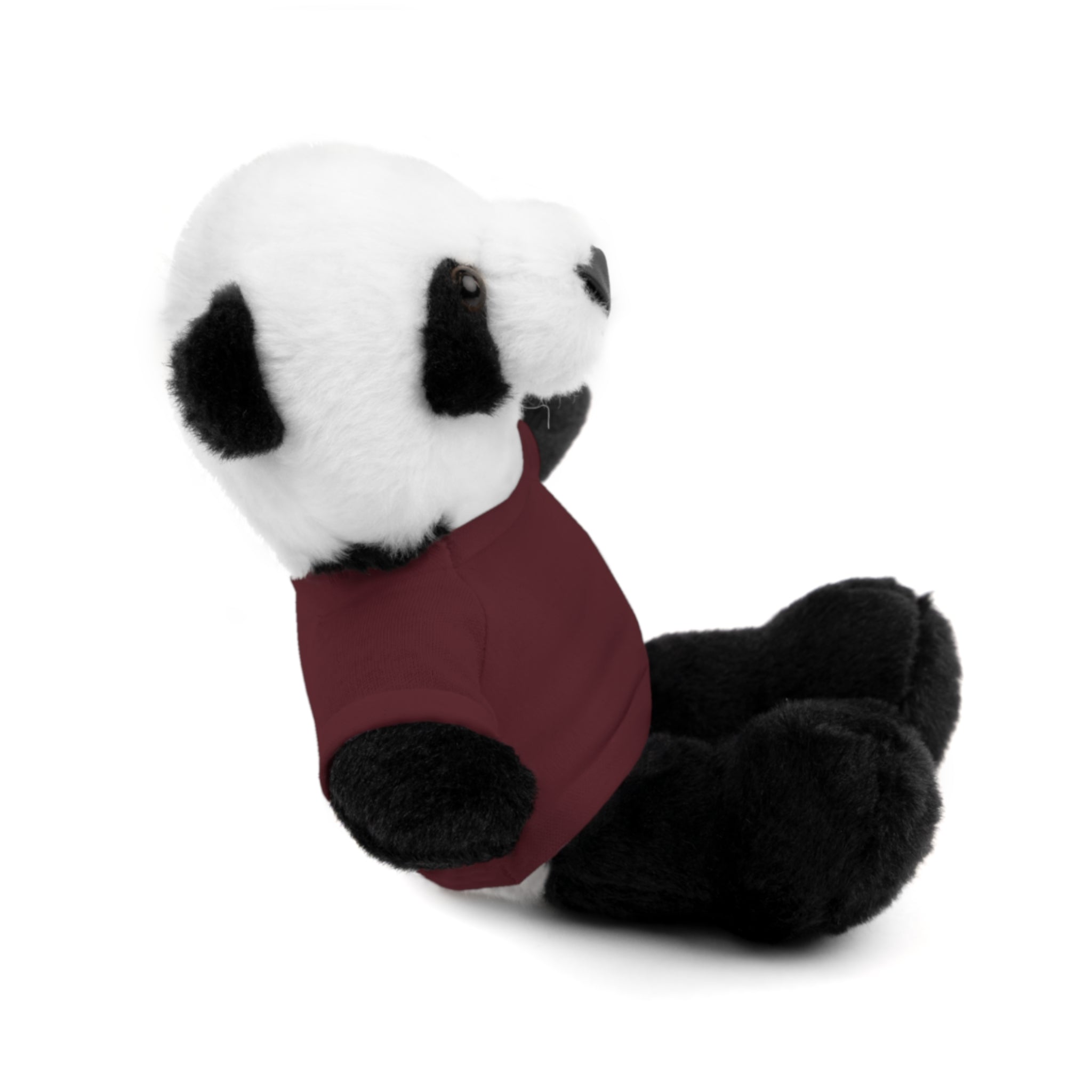 Plush Panda with Custom Tee