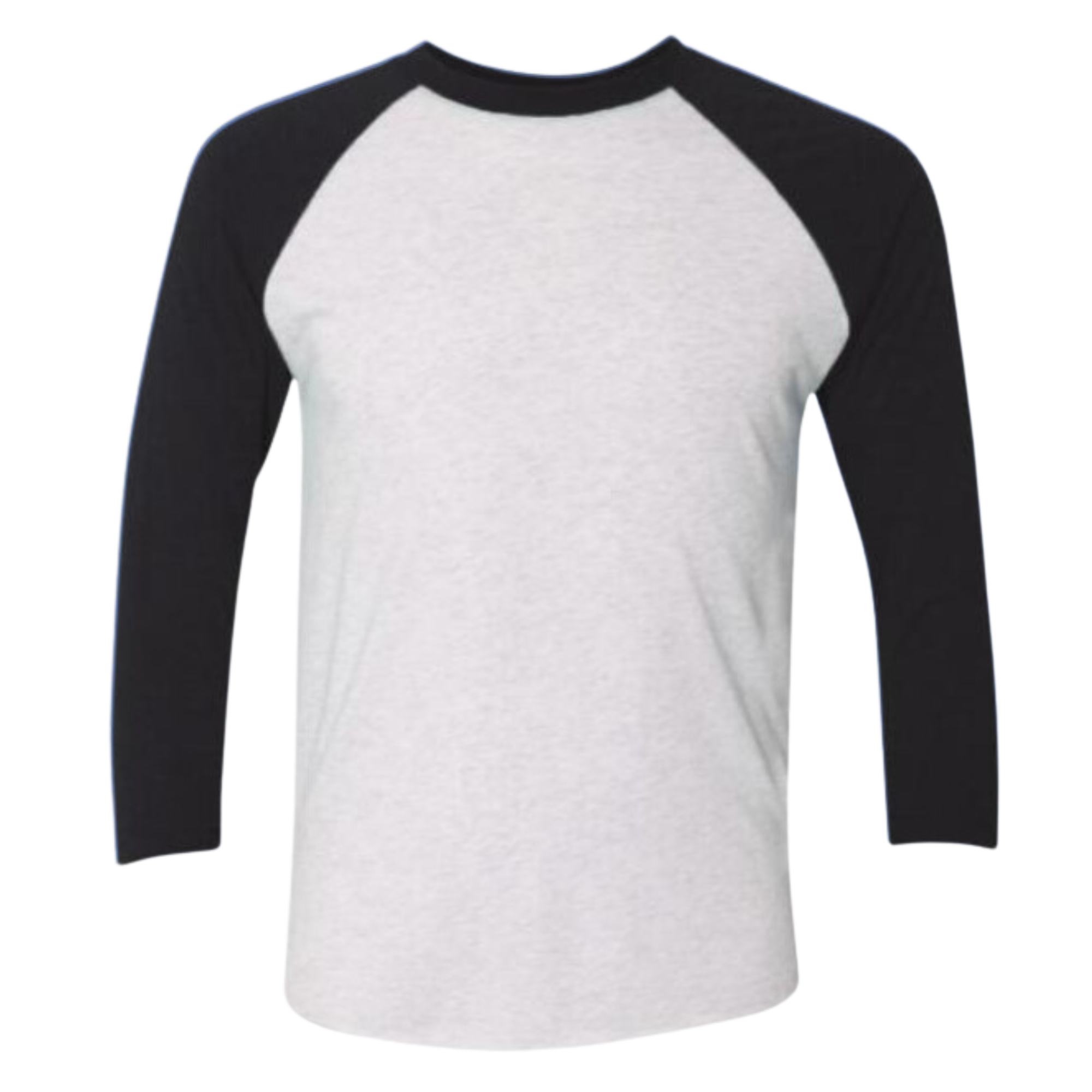 Buy vintage-black-heather-white Adult Raglan Shirt