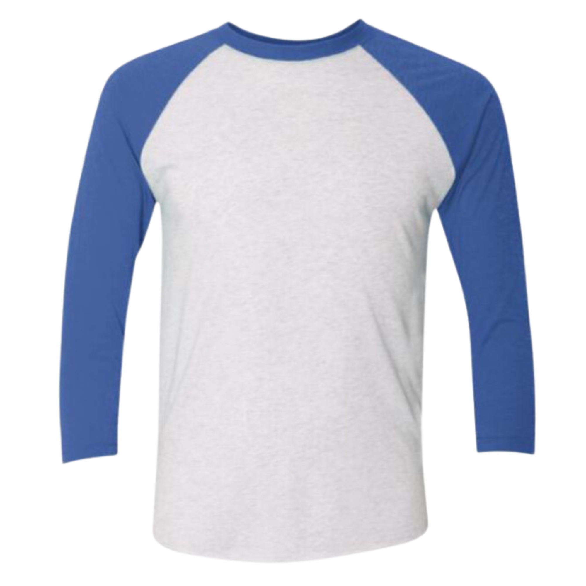 Buy vintage-royal-heather-white Adult Raglan Shirt